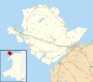 Isle of Anglesey UK location map