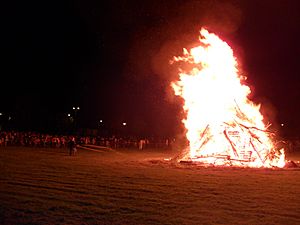 Le Feu de la Fête de la Saint-Jean (Quimper)