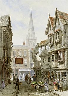 Louise Rayner Minster Street Salisbury