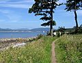 Lunderston Bay path 15706