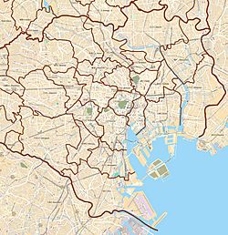 Ōta is located in Special wards of Tokyo