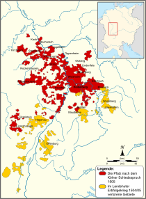 Map of the Electoral Palatinate (1505)-DE