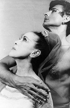 Martha Graham and Bertram Ross