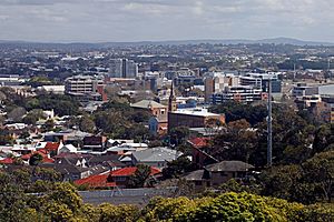 Newcastle from The Hill