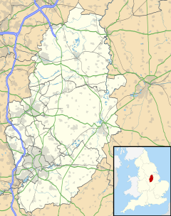 Radford is located in Nottinghamshire