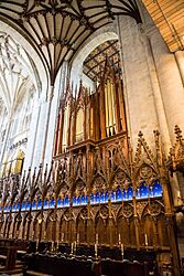 Orgel der Kathedrale von Winchester