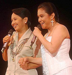 President Arroyo with Nora Aunor