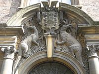 Relief of Iguanodon and Megatherium, Sedgwick Museum of Earth Sciences, Cambridge