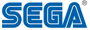 The word "Sega" in blue text