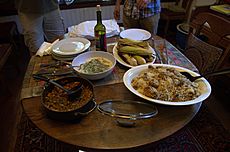 Thalassery biriyani in dining table