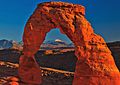 Tukuhnikivatz framed by Delicate Arch