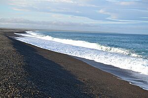 West beach of Gambell, Alaska