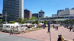 Aotea Square Occupied