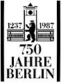 Bundesarchiv Bild 183-1986-0926-040, Berlin, 750-Jahr-Feier, Logo