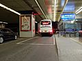 Bus stop of Beijing Capital International Airport T1