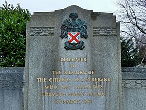 Clydebank Blitz Memorial, detail - geograph.org.uk - 3920892