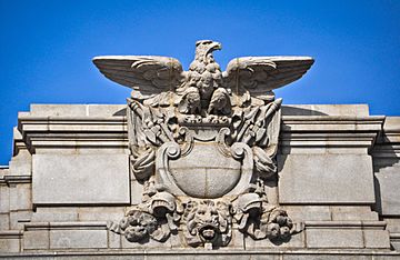 Courthouse eagle