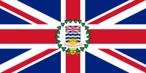 Flags of the Lieutenant Governor of British Columbia (1906-1982)