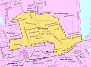 Flower-hill-ny-map