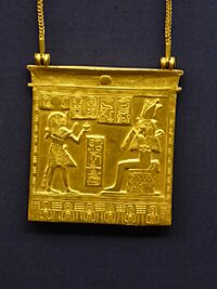 Gold Pectoral of king Amenemope