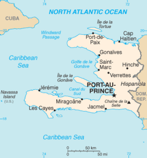 Haiti map