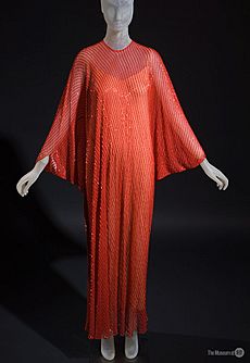 Halston evening caftan