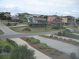 Houses at Emerald Isle, North Carolina