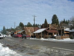 Streetside in Idaho City in 2005