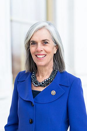 Katherine Clark, official portrait, 116th Congress