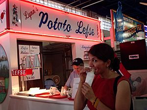 Lefse-Minnesota State Fair-2005