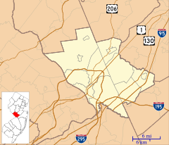South Trenton is located in Mercer County, New Jersey