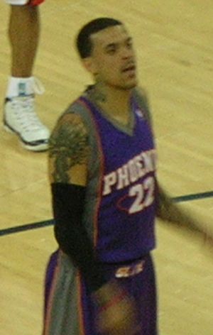 Matt Barnes at Suns at Warriors 3-15-09