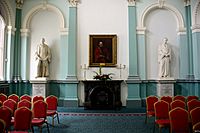 Part of the Graves Hall at No. 6 Kildare Street, the Royal College of Physicians of Ireland in Dublin