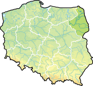 Location within Poland