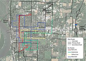 Quincy Transportation Map