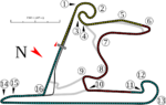 Shanghai International Racing Circuit track map.svg