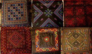 Six cushions from Palestine