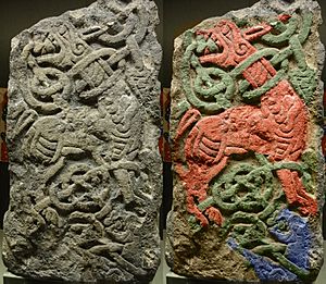 St Oswald's Priory Anglo-Saxon cross