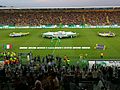 Stadio Benito Stirpe Frosinone Palermo 2-0 playoff final inizio gara tribuna est