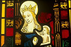 Virgin & Child window