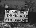 We want white tenants