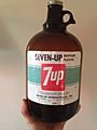 7-Up Bottlers Flavor jug