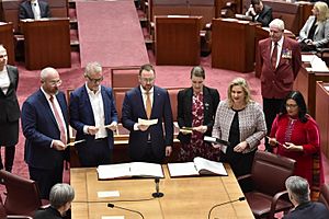 Andrew Bragg Swearing In