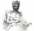 Balinese Raja in Thomas Stamford Raffes The History of Java 1817