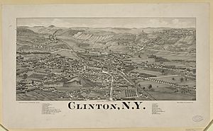 Clinton, N.Y. - L.R. Burleigh, Troy, N.Y. ; Beck & Pauli, Litho. Milwaukee, Wis. LCCN2013645371