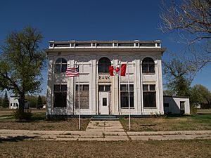 Former U.S. Customs house in Antler