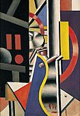 Fernand Leger, 1918, Dans L'Usine, oil on canvas, 56 x 38 cm (22 x 15 in)