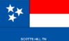 Flag of Scotts Hill, Tennessee