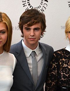 Freddie Highmore @ Paley Center for Media 2013