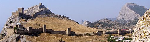 Genoese fortress in Sudak